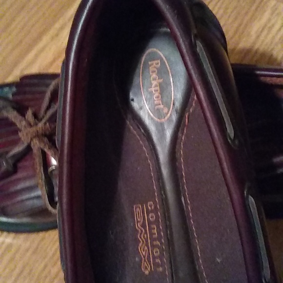 Rockport mens dress shoes. Size 8w - Picture 3 of 4
